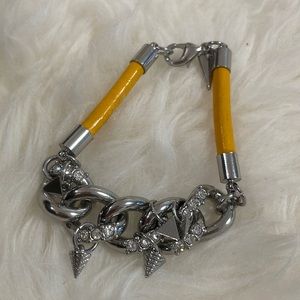 Rebecca Minkoff bracelet yellow